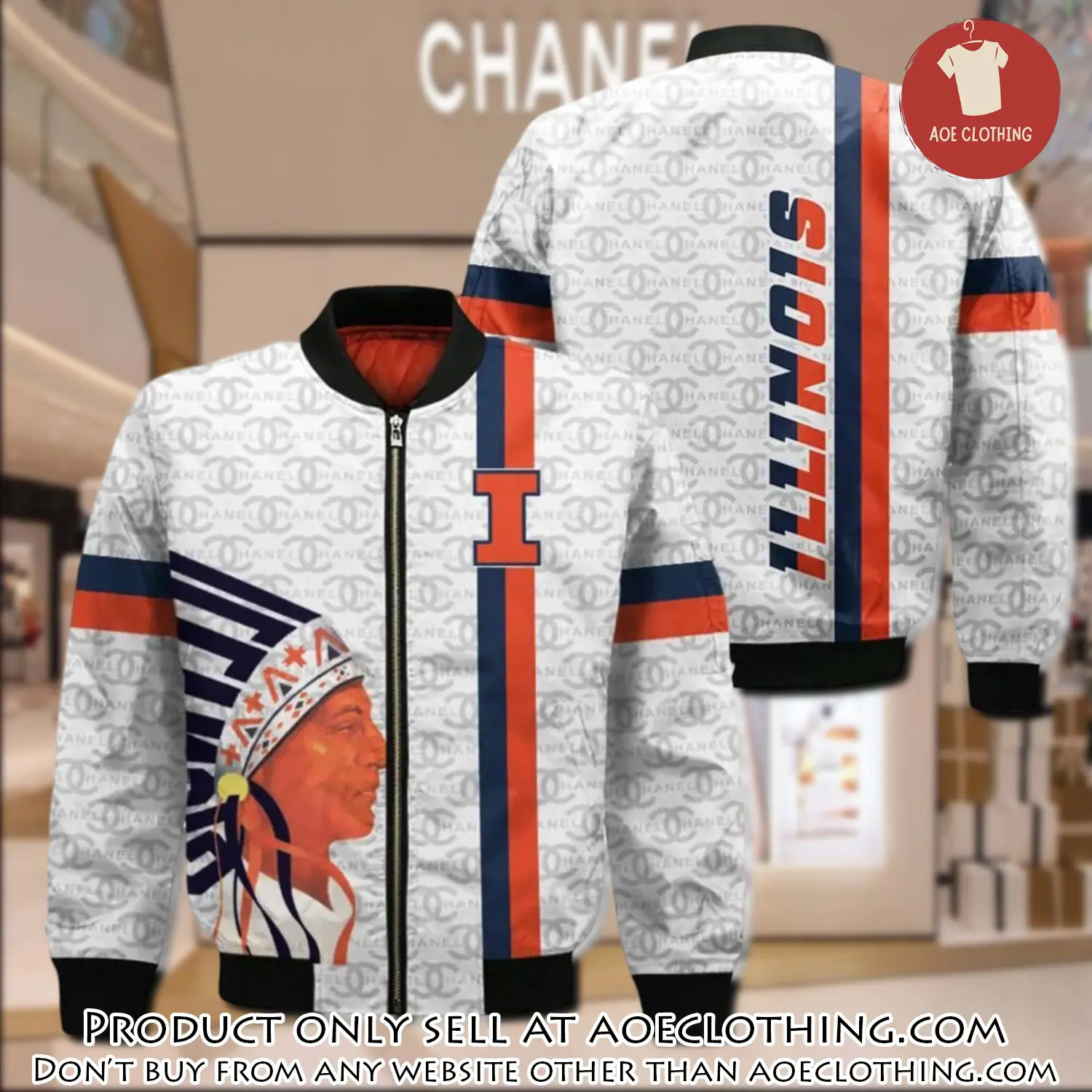 Chanel nba illinois jacket luxury clothing clothes outfit for men aoe0921726